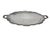 Victorian Late 20th Century Very Large Towle 6955 Grand Duchess Oval Silverplate Serving Platter Tray 30" For Sale - Image 3 of 13
