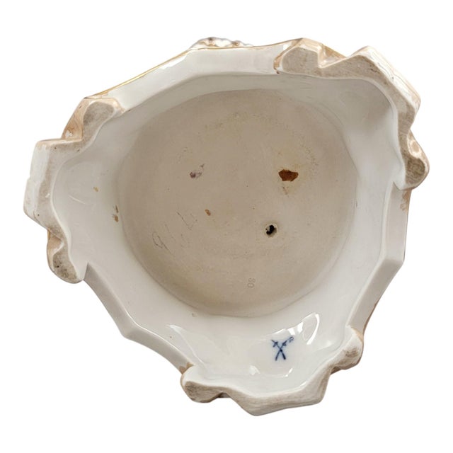 Large Gallant Musicians in Porcelain from Volkstedt, Richard Eckert & Co., 1894, Set of 2 For Sale - Image 8 of 13