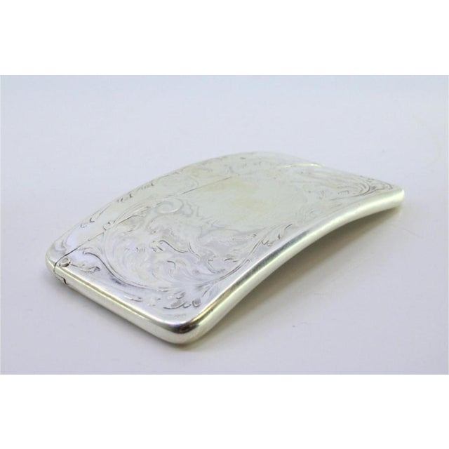 Cardboard Box in Embossed Silver with Coat of Arms for Monogram and Lions For Sale - Image 5 of 8