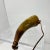 Tan Vintage Horn Powder Flask With Wood and Leather Accents For Sale - Image 8 of 10