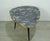 German Triangle Cocktail Table with Black Formica Top, 1950s For Sale - Image 4 of 6