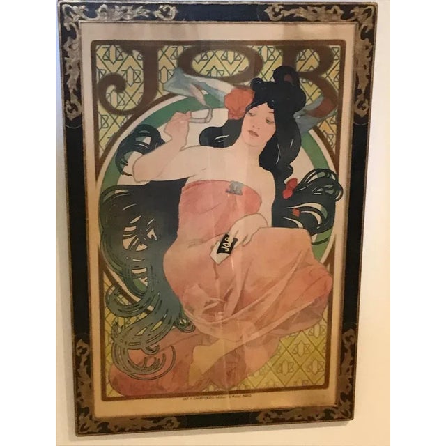 Art Nouveau Alphonse Mucha Original Job Poster, 1898 For Sale In New York - Image 6 of 13