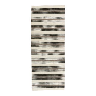 Vintage Turkish Kilim Runner Rug 4ft 4in X 13ft 11in For Sale