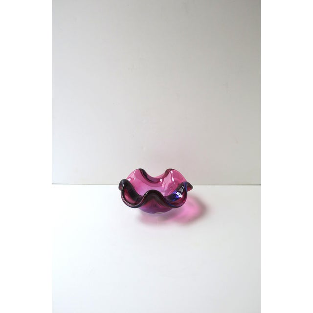 Mid-Century Modern Italian Murano Bowl, Midcentury Modern Design, Mid 20th Century, Italy For Sale - Image 3 of 9