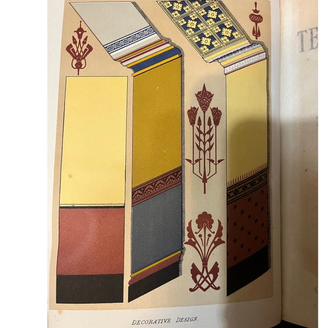 Victorian Antique Cassell's Technical Educator 3 Vol Set Encyclopedia Art Color Plates For Sale - Image 3 of 6