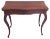 Antique Walnut Folding Console Table For Sale