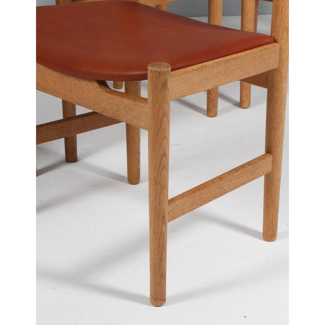 CH36 Dining Chairs in Oak by Hans J. Wegner for Carl Hansen & Søn, 1970s, Set of 4 For Sale - Image 9 of 12