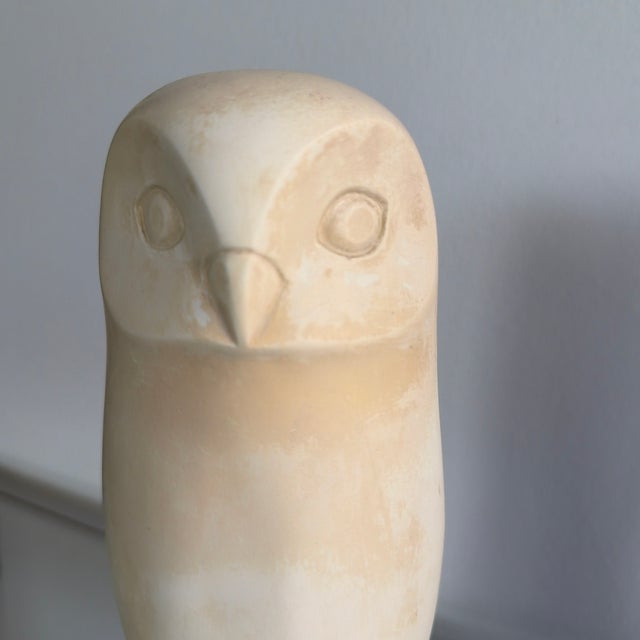 Mid-Century Modern Vintage Signed Cleo Hartwig "Owl" Sculpture, Mid-Century Modern For Sale - Image 3 of 8