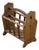 Vintage Wooden Magazine Rack For Sale