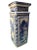 Blue Chinoiserie Qianlong Style Blue and White Porcelain Vases- A Pair For Sale - Image 8 of 12