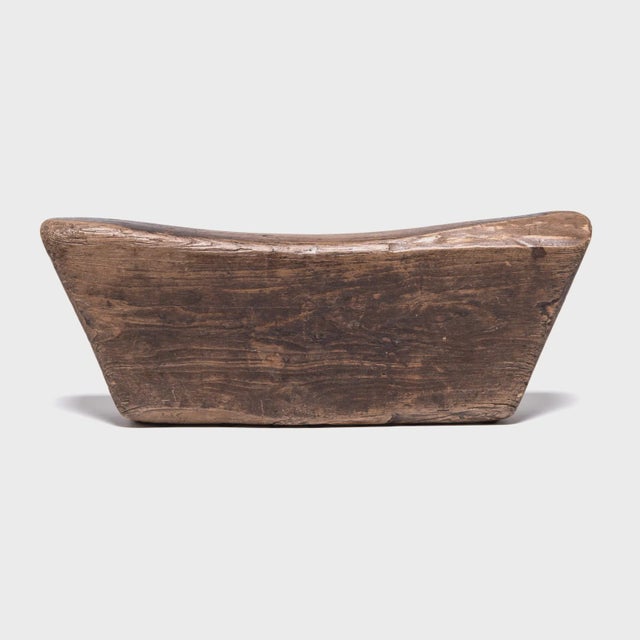 Provincial Chinese Elmwood Headrest, C. 1850 For Sale In Chicago - Image 6 of 6