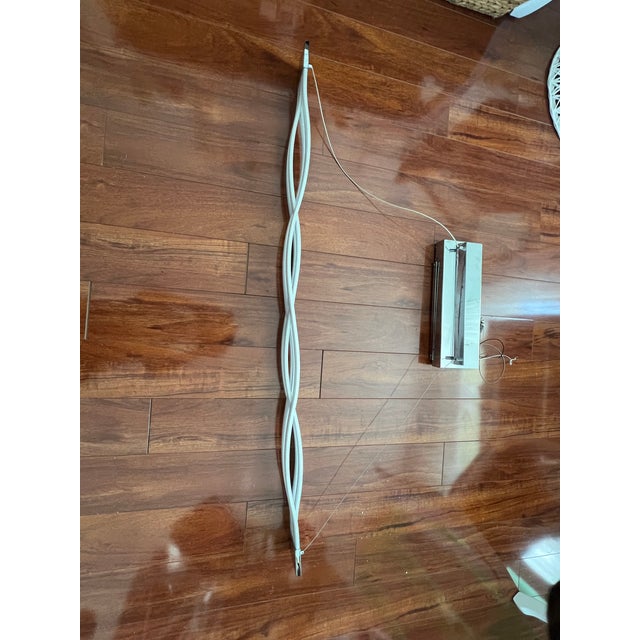 Chrome Pendant Light - Minimalist Light Chandelier For Sale - Image 8 of 9