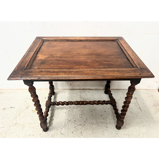 19th Century Walnut Writing Desk For Sale - Image 12 of 12