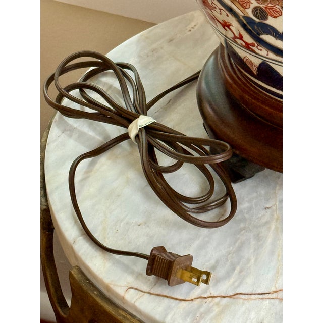Frederick Cooper Imari Style Lamp For Sale - Image 9 of 11