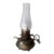 Vintage Early American Electric Brass Gas Oil Lamp Genie Lamp For Sale