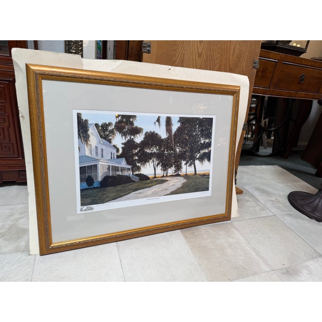 Don Pettigrew Ocean Pond Clubhouse Limited Edition Print, Signed For Sale In San Francisco - Image 6 of 12