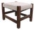 Early 20th Century Mission Oak Arts and Crafts Period Stool Ottoman Footrest Bench in the Style of Stickley For Sale