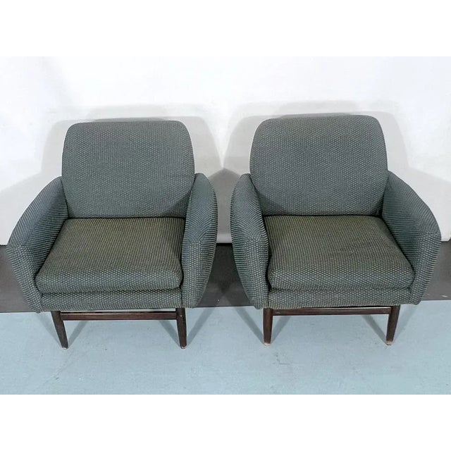 Set of Mid-Century Italian Wood Modern Armchairs, 1960s For Sale - Image 14 of 17