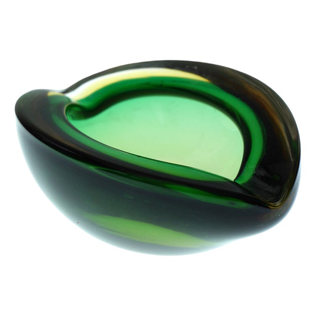 Mid-Century Modern Murano Glass Bowl, 1960s For Sale