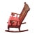 Chinoiserie Rosewood Rocking Chair For Sale - Image 4 of 11