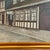 Realism Antique Danish Folk Art Cityscape Study of a Street, Signed For Sale - Image 3 of 6