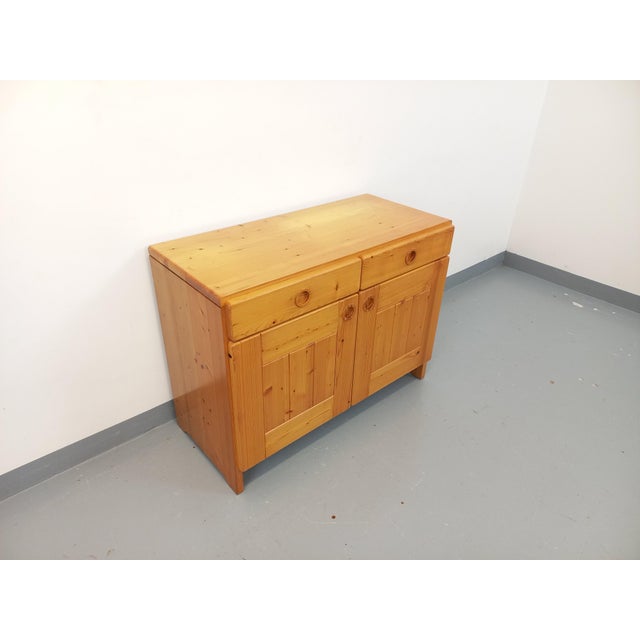 Vintage Pine Buffet by Charlotte Perriand for Les Arcs, 1960s For Sale - Image 14 of 17