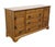 Ethan Allen Ethan Allen Heirloom Nutmeg Maple Colonial Early American 62" Triple Door Dresser 10-5013 For Sale - Image 4 of 14