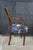 2 Antique English Sheraton Regency Style Mahogany Inlaid Floral Silk Arm Chairs For Sale - Image 12 of 18