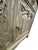 French Provincial Bleached Oak Buffet À Deux Corps Cabinet With Carved Fruit Basket Doors For Sale - Image 9 of 12