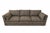 Milo Baughman-Style Mid-Century Modern Sofa on Casters, 1970s For Sale In Nashville - Image 6 of 6