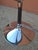Oval Table in Glass, Chrome and Walnut, 1970s For Sale - Image 6 of 11