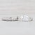 This lovely ring is a semi mount designed to hold a 6mm / 1.25ct diamond or stone of your choice. There is a placeholder...