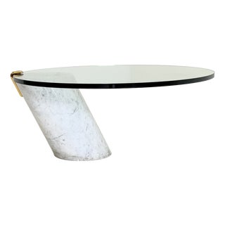 K1000 Coffee Table in Marble attributed to Team Form AG for Ronald Schmitt, 1970s For Sale