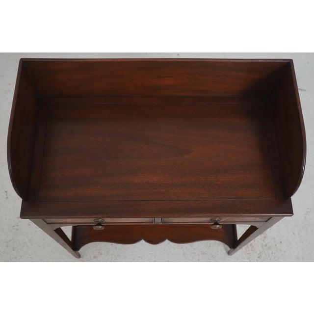 Kittinger 2 Drawer Mahogany Serving Table For Sale In Philadelphia - Image 6 of 17
