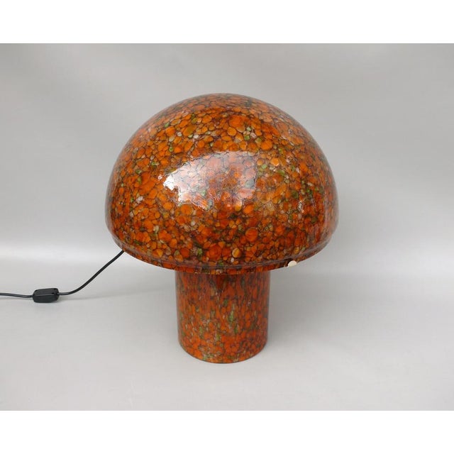 An exceptional mushroom lamp by Peill & Putzler from the 1970s. It emits a warm, pleasant, and glare-free light. The lamp...