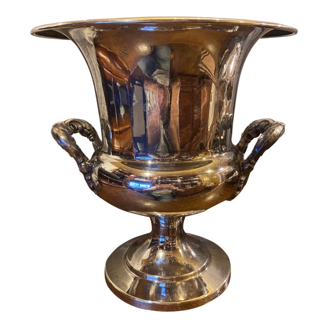 Vintage Poole Silver Co. "Bristol" Trophy Champagne Bucket For Sale