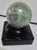 Mineral Specimen Sphere on Amthyest Glass Stand For Sale - Image 4 of 10