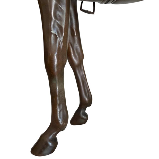 Bronze Thoroughbred Horse Sculpture For Sale - Image 18 of 18