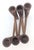 1960s Danish Teak Wood Candelabra For Sale - Image 9 of 10