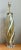 Mid-Century Modern Vintage Murano Swirled Glass Table Lamp For Sale - Image 3 of 16