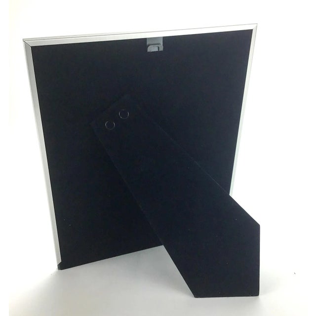 Contemporary Ultra Modern Aluminum Frame With Glass 8 X 10 For Sale - Image 3 of 5