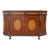 Late 20th Century Marquetry Sideboard French, Granite, Inlay, Bronze Mounts and Feet For Sale