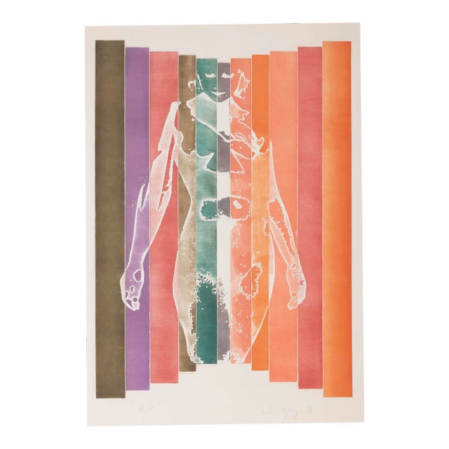 Nude by Daryl Nyberg, Intagio on Rives Bfk, Signed, Numbered, and Dated in Pencil For Sale
