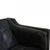 2212 2-Seater Sofa in Black Leather by Børge Mogernsen, 1980s For Sale - Image 6 of 18