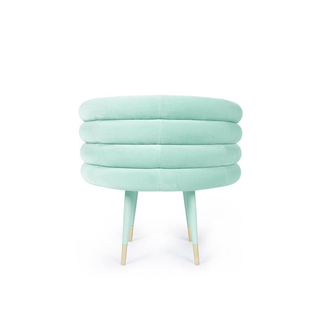 Grey Marshmallow Dining Chair by Royal Stranger For Sale - Image 12 of 18