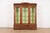 Herter Brothers Style Antique Eastlake Victorian Carved Walnut Triple Bookcase or Display Cabinet, Circa 1880s For Sale - Image 12 of 12