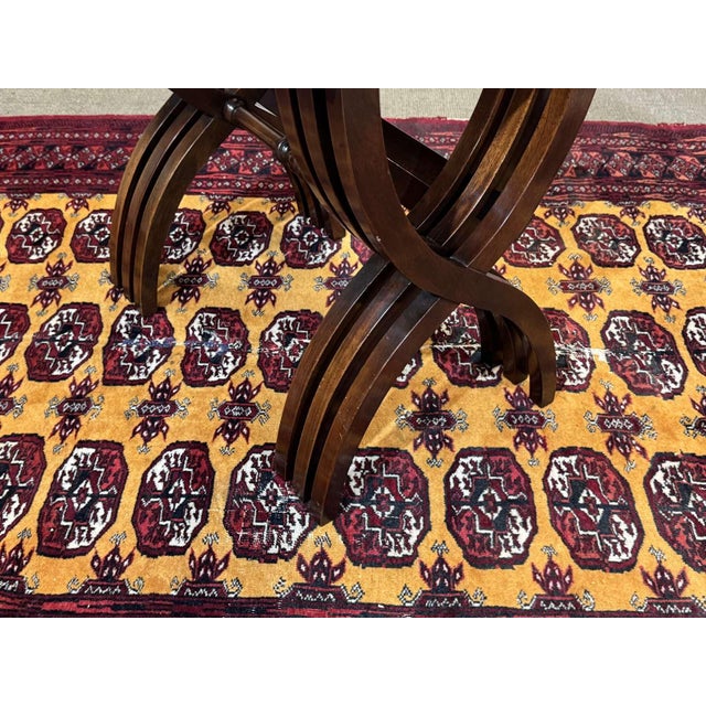 English Mahogany Nesting Tables, 1950s, Set of 3 For Sale - Image 14 of 15