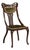 Mahogany Chair With Upholstered Seat Green 19th Century United Kingdom For Sale