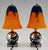 Art Deco Mistletoe or Boule De Gui Table Lamps by Edgar Brandt for Daum, 1925, Set of 2 For Sale - Image 3 of 14