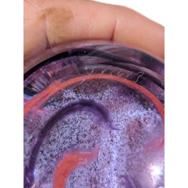 Contemporary Charisma by Alastair MacIntosh for Caithness Scotland Glass Paperweight Ltd. Edition 1990 For Sale - Image 3 of 8